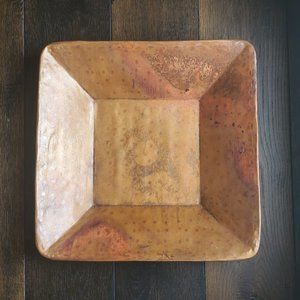 Copper - Large, Square, Deep Tray / Bowl